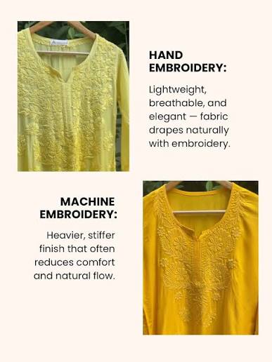 How to Spot Authentic Hand-Embroidered Chikankari (vs. Machine-Made Fakes)