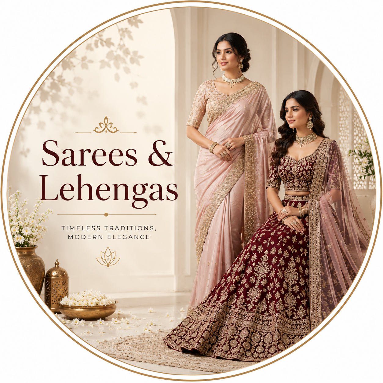Sarees & Lahengas