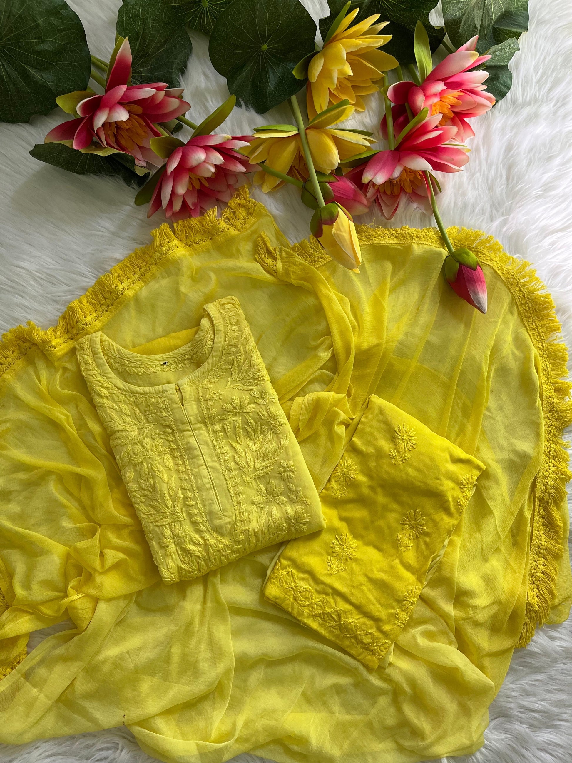 Roohi Rayon Ombré Set - Chikan Diaries