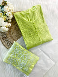 Aafreen Dobby Cotton Set – Everyday Elegance - Chikan Diaries
