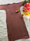 Zeba Ryon Dyed Kurti & Plazo Set ✨ - Chikan Diaries