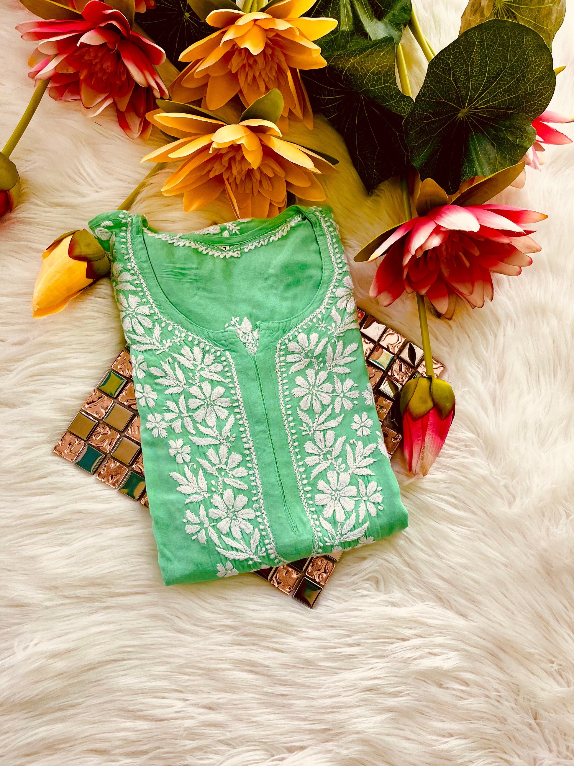 Zahra Rayon Kurti - Chikan Diaries
