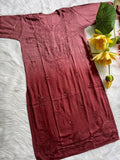 Avni Rayon Ombre Dyed Kurti & Plazo Set 🌸 - Chikan Diaries