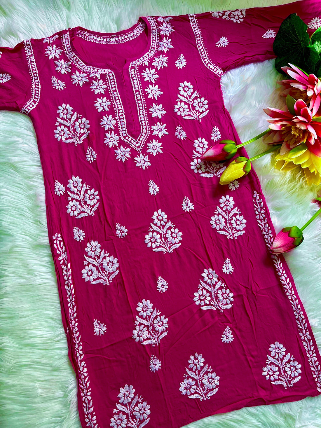 Exclusive rayon Kurtis - Chikan Diaries