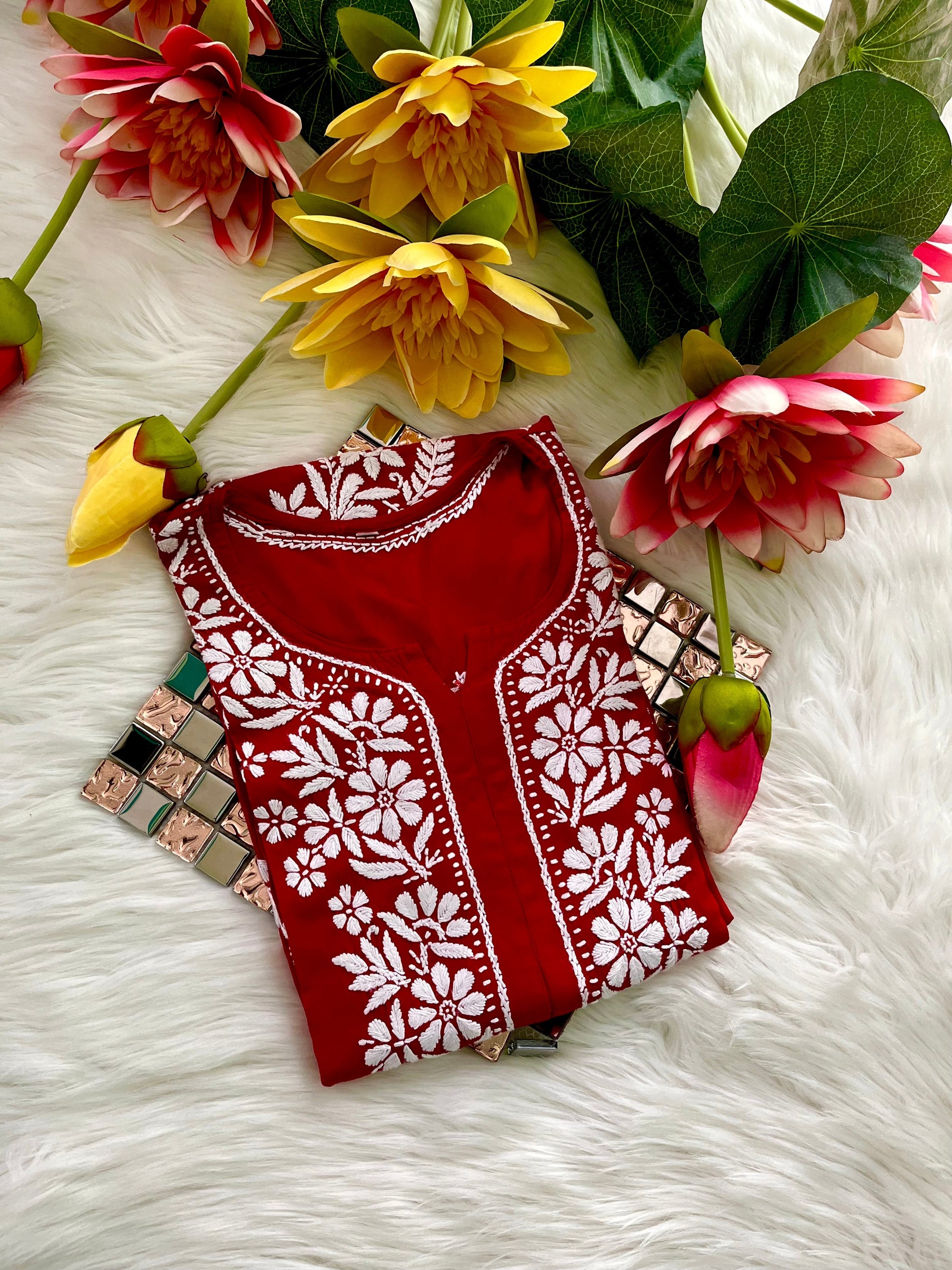Zahra Rayon Kurti - Chikan Diaries