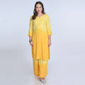 Premium Ombre 3-Piece with Ghas Patti work - Chikan Diaries