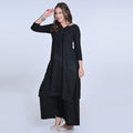 Premium Ombre 3-Piece with Ghas Patti work - Chikan Diaries