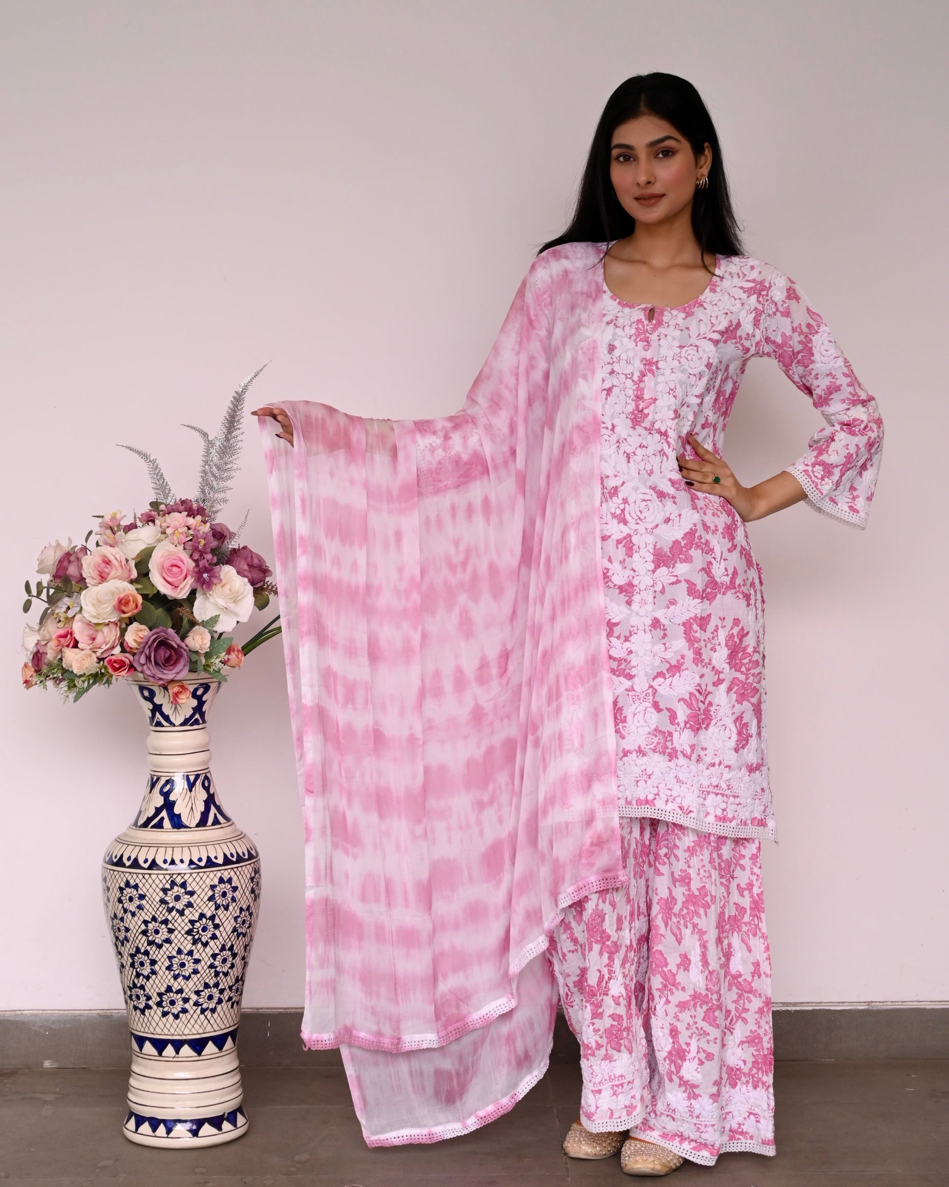 Gulbahaar Garara Set - Chikan Diaries