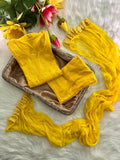 Rayon Dyed Cord Sets with Dupatta - Chikan Diaries