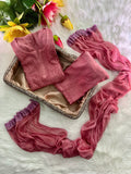 Rayon Dyed Cord Sets with Dupatta - Chikan Diaries