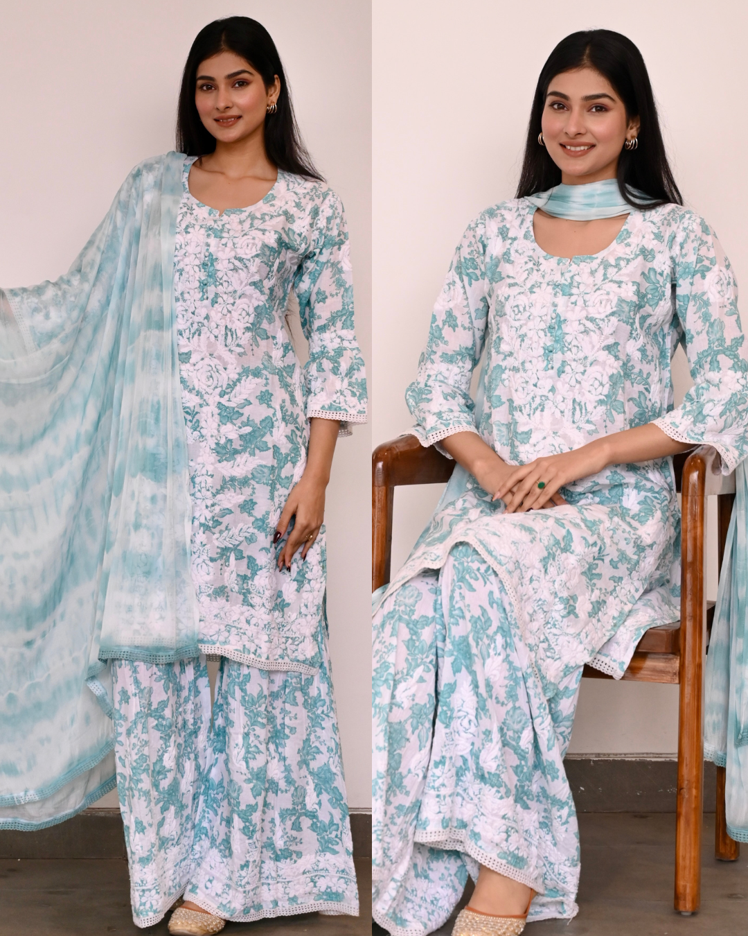 Gulbahaar Garara Set - Chikan Diaries