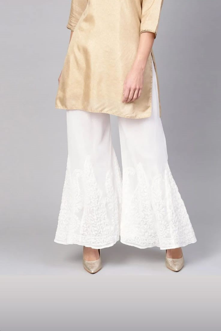 Plain Sharara - Chikan Diaries