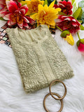 Saanvi Viscose Ghaspatti Kurti - Chikan Diaries