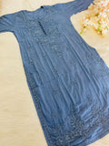 Anaya Dobby Cotton Dye Set - Chikan Diaries