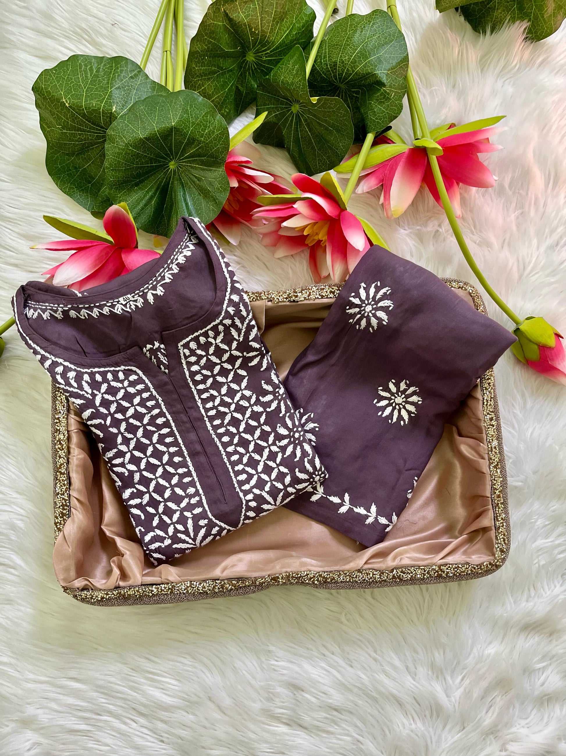 Rayon kurta set - Chikan Diaries