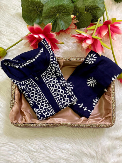 Indian Rayon Kurti Palazzo Set | Ghaspatti Embroidery Work from India | Traditional Ethnic Wear for Women | Desi Suit Set | Festival Outfit