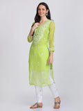 Mirror Gala Booti Kurti – Sparkle with Subtlety ✨ - Chikan Diaries