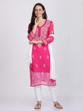 Mirror Gala Booti Kurti – Sparkle with Subtlety ✨ - Chikan Diaries