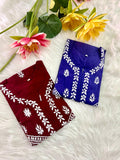 Double the Grace – Chikankari Cotton Kurtis Combo Offer - Chikan Diaries
