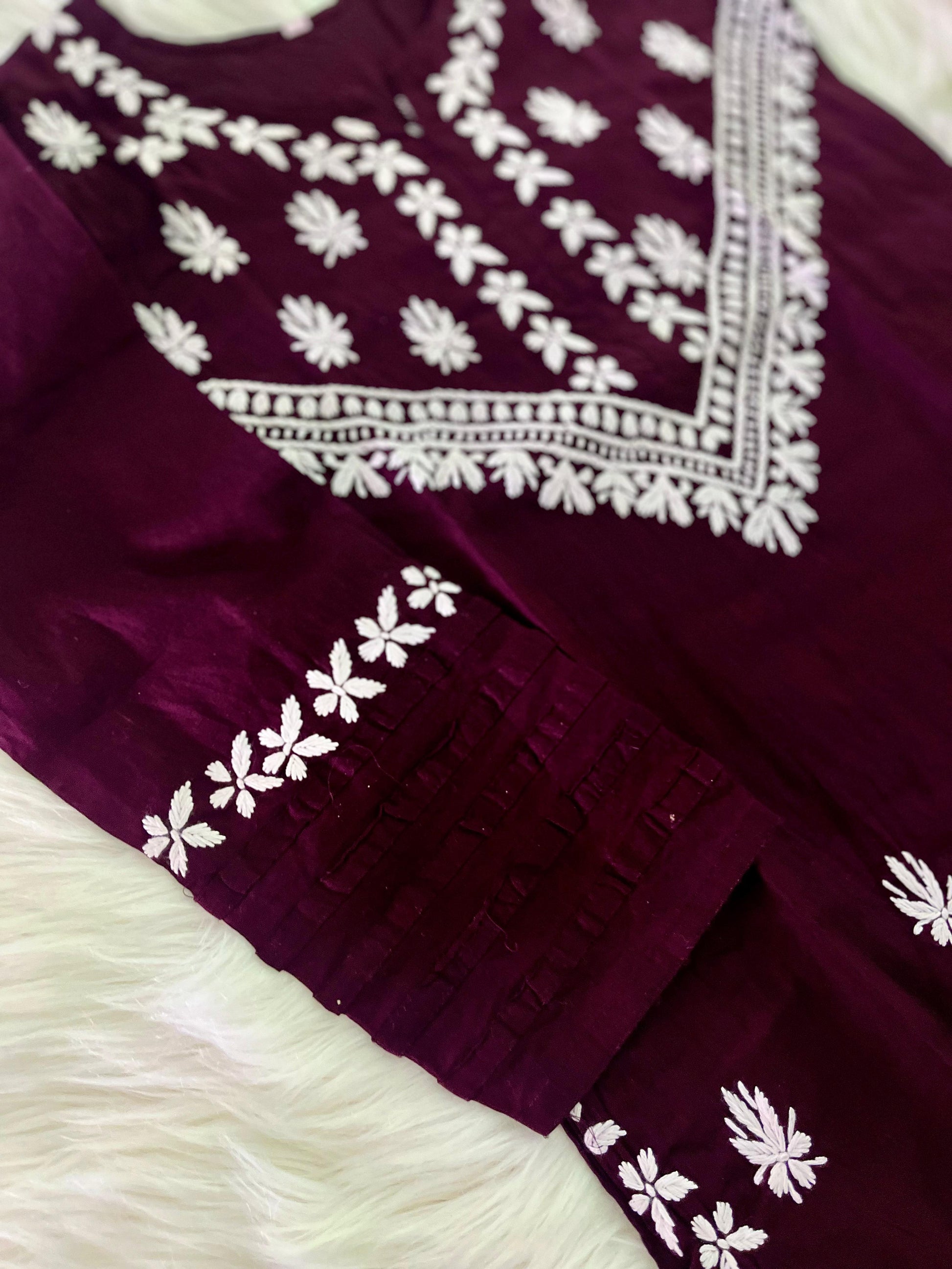 Double the Grace – Chikankari Cotton Kurtis Combo Offer - Chikan Diaries