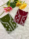 Double the Grace – Chikankari Cotton Kurtis Combo Offer - Chikan Diaries